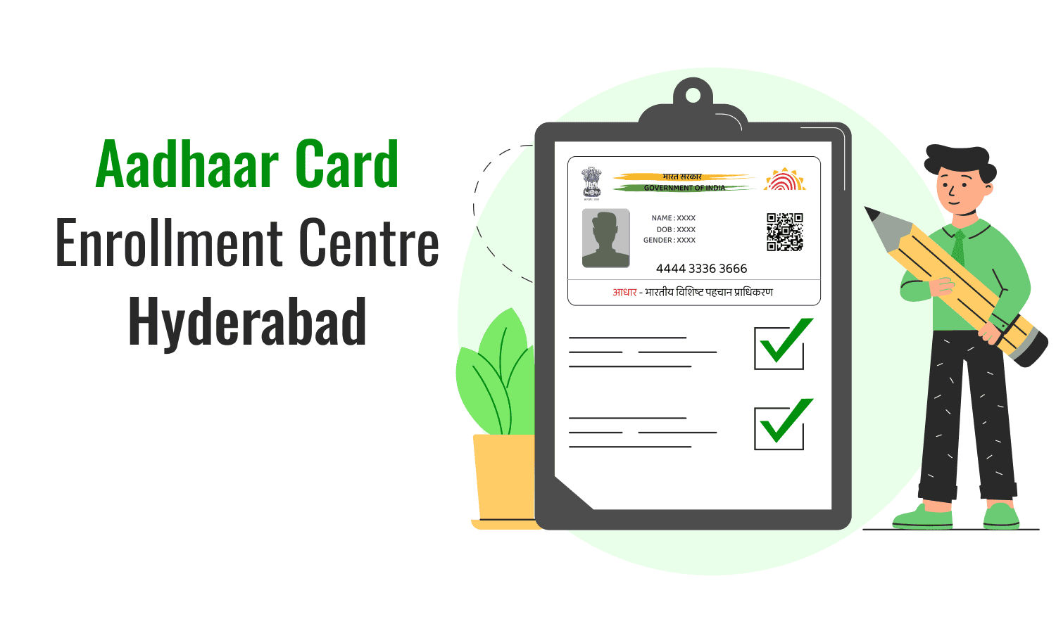 Aadhaar Card Enrollment Centres in Hyderabad with Address